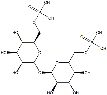 alpha,alpha-trehalose 6,6'-diphosphate 化学構造式