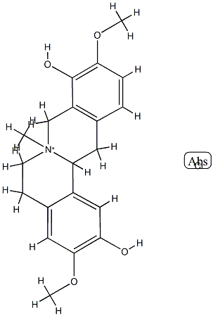 CYCLANOLINE CHLORIDE Struktur