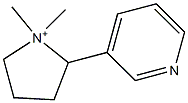 N'-methylnicotinium Structure