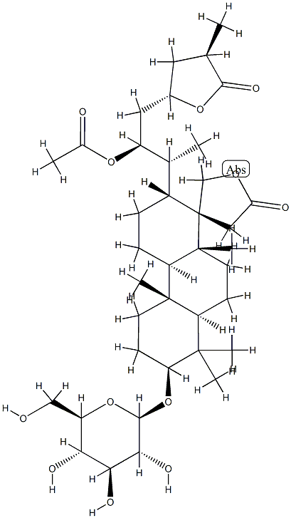 hovenidulcioside B2 结构式