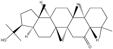 22-Hydroxy-A'-neo-5α-gammaceran-6-one Struktur