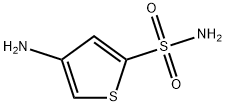 4-氨基噻吩-2-磺酰胺,17510-80-4,结构式