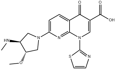 Voreloxin Struktur