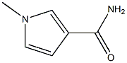 1H-Pyrrole-3-carboxamide,1-methyl-(9CI) Structure