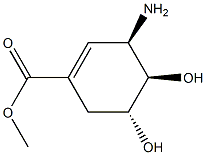 1-Cyclohexene-1-carboxylicacid,3-amino-4,5-dihydroxy-,methylester,[3R-|