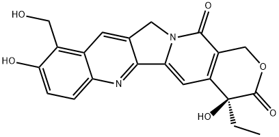 9-HydroxyMethyl-10-hydroxy CaMptothecin 结构式
