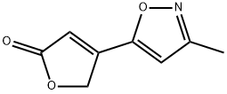 2(5H)-Furanone,4-(3-methyl-5-isoxazolyl)-(9CI) 结构式