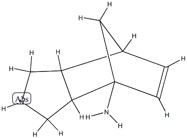 4,7-Methano-4H-isoindol-4-amine,1,2,3,3a,7,7a-hexahydro-(9CI) Struktur