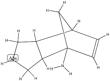 4,7-Methano-4H-isoindol-4-amine,1,2,3,3a,7,7a-hexahydro-(9CI),175712-60-4,结构式