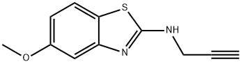 2-Benzothiazolamine,5-methoxy-N-2-propynyl-(9CI)|