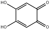 2,5-dihydroxycyclohexa-2,5-diene-1,4-dione Struktur