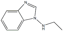 1H-Benzimidazol-1-amine,N-ethyl-(9CI) Structure