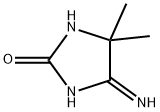 2-Imidazolidinone,5-imino-4,4-dimethyl-(9CI) Structure