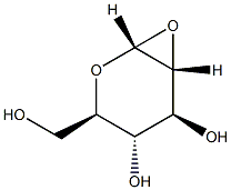 1,2-Anhydro-α-D-glucopyranose,17673-28-8,结构式