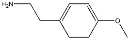 1,3-Cyclohexadiene-1-ethanamine,4-methoxy-(9CI) Structure