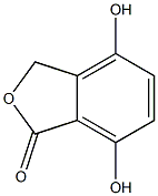 1(3H)-Isobenzofuranone,4,7-dihydroxy-(9CI) Struktur