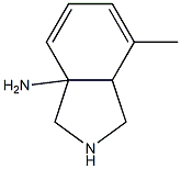 3aH-Isoindol-3a-amine,1,2,3,7a-tetrahydro-7-methyl-(9CI) 结构式