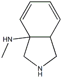 3aH-Isoindol-3a-amine,1,2,3,7a-tetrahydro-N-methyl-(9CI) 结构式
