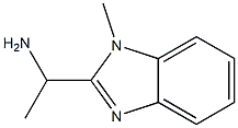 1H-Benzimidazole-2-methanamine,alpha,1-dimethyl-(9CI) Structure