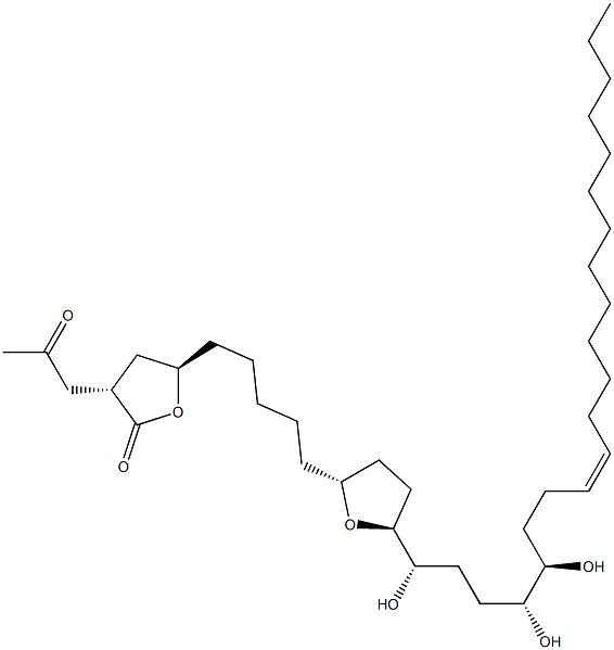 gigantetroneninone 结构式