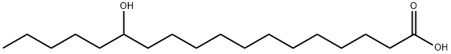 13-hydroxystearic acid Structure