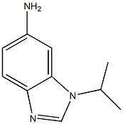 1H-Benzimidazol-6-amine,1-(1-methylethyl)-(9CI) Struktur