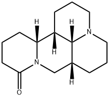 (5β,6β,7β)-Матридин-15-он структура