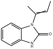 2H-Benzimidazol-2-one,1,3-dihydro-1-(1-methyl-1-propenyl)-(9CI),178042-32-5,结构式