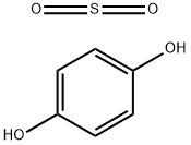 hydroquinone, compound with sulphur dioxide Structure