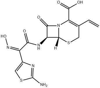 7S-Cefdinir 化学構造式