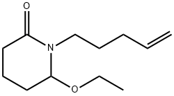 2-Piperidinone,6-ethoxy-1-(4-pentenyl)-(9CI) Structure