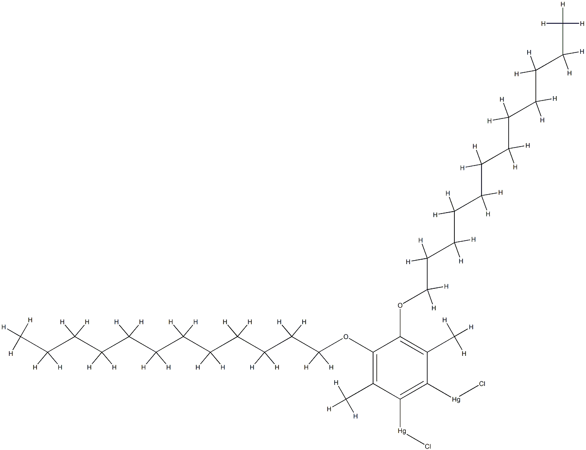 3,6-DIDODECYLOXY-4,5-DIMETHYL-1,2-PHENYLENE-BIS(MERCURY CHLORIDE) price.