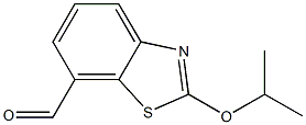 7-Benzothiazolecarboxaldehyde,2-(1-methylethoxy)-(9CI),178999-37-6,结构式