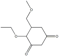 1,3-Cyclohexanedione,4-ethoxy-5-(methoxymethyl)-(9CI) 结构式