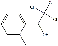 BenzeneMethanol, 2-Methyl-.alpha.-(trichloroMethyl)- Structure