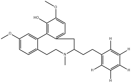 Asocainol-d5 Structure