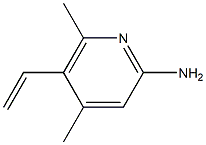 2-Pyridinamine,5-ethenyl-4,6-dimethyl-(9CI) Structure