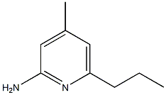 2-Pyridinamine,4-methyl-6-propyl-(9CI)|