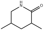 3,5-二甲基哌啶-2-酮 结构式