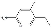 2-Pyridinamine,5-ethyl-4-methyl-(9CI) 结构式