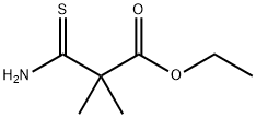 乙基 3-氨基-2,2-二甲基-3-硫代丙酯,17969-52-7,结构式