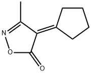 5(4H)-Isoxazolone,4-cyclopentylidene-3-methyl-(9CI) Struktur