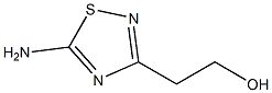 1,2,4-Thiadiazole-3-ethanol,5-amino-(9CI) Struktur