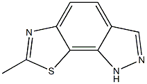 1H-Pyrazolo[4,3-g]benzothiazole,7-methyl-(8CI,9CI) Structure