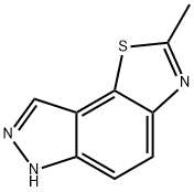 6H-Pyrazolo[3,4-g]benzothiazole,2-methyl-(8CI) Struktur
