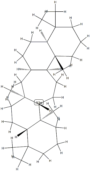 β-セラタン 化学構造式