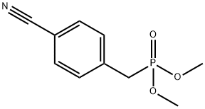 Phosphorsure, [4-cyanophenyl)methyl]-, Dimethylester Struktur