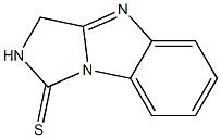 1H-Imidazo[1,5-a]benzimidazole-1-thione,2,3-dihydro-(9CI) Struktur
