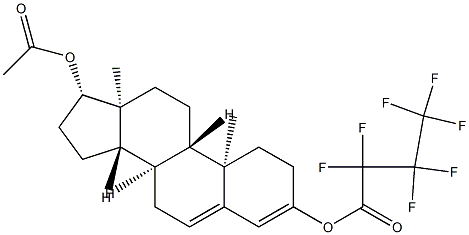 18072-24-7 Androsta-3,5-diene-3,17β-diol 17-acetate 3-(heptafluorobutyrate)