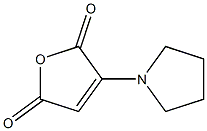 2,5-Furandione,3-(1-pyrrolidinyl)-(9CI),180903-37-1,结构式